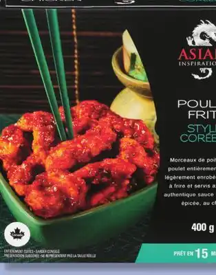 IGA ASIAN INSPIRATIONS FROZEN DISH offer