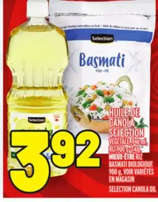 Metro HUILE DE CANOLA SELECTION | SELECTION CANOLA OIL offer
