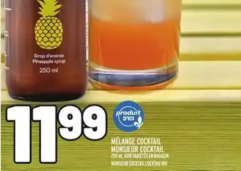 Metro MÉLANGE COCKTAIL MONSIEUR COCKTAIL | MONSIEUR COCKTAIL COCKTAIL MIX offer