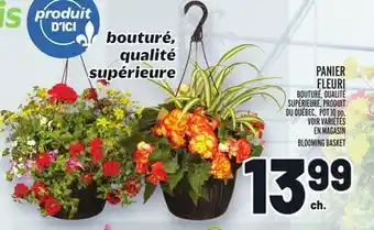 Metro PANIER FLEURI | BLOOMING BASKET offer