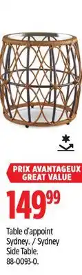 Canadian Tire CANVAS Sydney Side Table offer