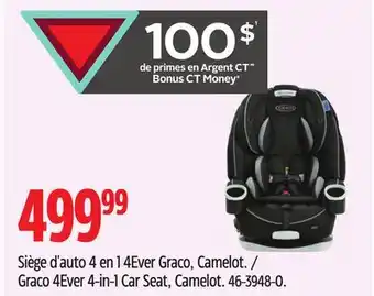 Canadian Tire Graco 4Ever 4-in-1 Car Seat, Camelot offer
