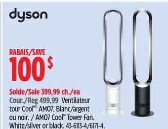 Canadian Tire Dyson AM07 Cool Tower Fan offer