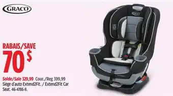 Canadian Tire Graco Extend2Fit Car Seat offer