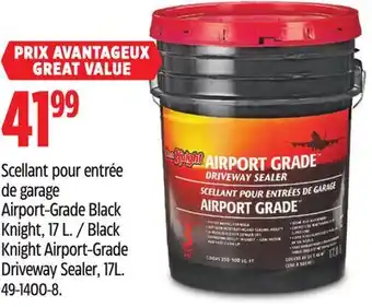 Canadian Tire Black Knight Airport-Grade Driveway Sealer, 17L offer