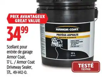 Canadian Tire Armor Coat Driveway Sealer, 17L offer