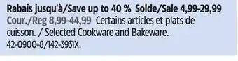 Canadian Tire MASTER Chef Selected Cookware and Bakeware offer