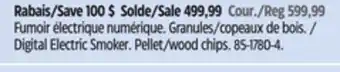 Canadian Tire Bradley Digital Electric Smoker offer