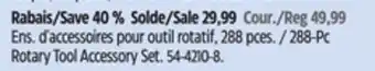 Canadian Tire MAXIMUM 40-Pc Router Bit Set offer