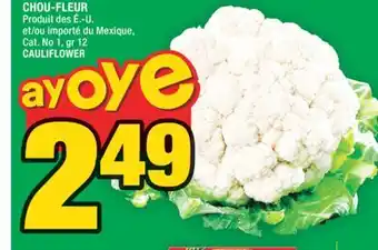 Super C CHOU-FLEUR | CAULIFLOWER offer