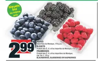 Super C MÛRES | BLACKBERRIES offer