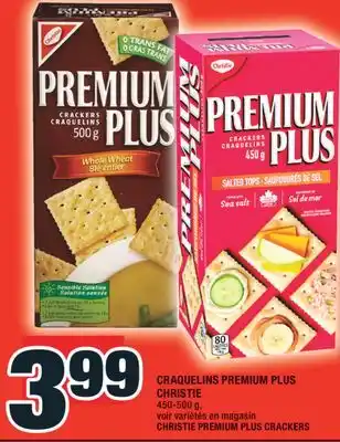 Super C CRAQUELINS PREMIUM PLUS CHRISTIE | CHRISTIE PREMIUM PLUS CRACKERS offer