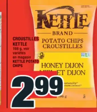 Super C CROUSTILLES KETTLE | KETTLE POTATO CHIPS offer