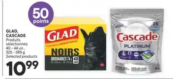 Brunet GLAD, CASCADE Produits sélectionnés offer