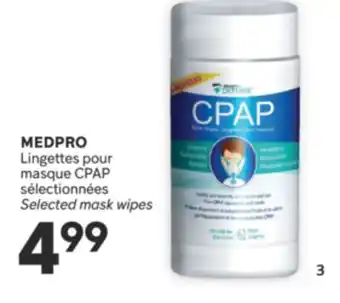 Brunet MEDPRO Lingettes pour masque CPAP sélectionnées offer