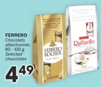 Brunet FERRERO Chocolats sélectionnés offer