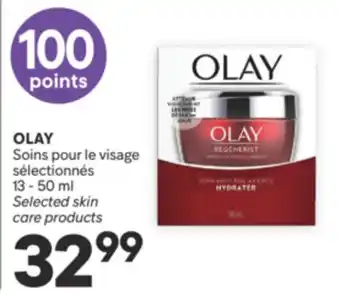 Brunet OLAY Soins pour le visage sélectionnés offer