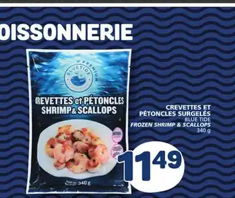 Marché Bonichoix BLUE TIDE FROZEN SHRIMP & SCALLOPS offer