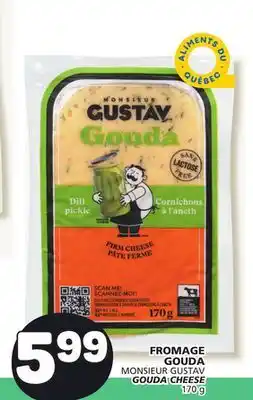 Marché Bonichoix MONSIEUR GUSTAV GOUDA CHEESE offer