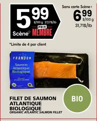 Rachelle-Bery Grocery ORGANIC ATLANTIC SALMON FILLET offer