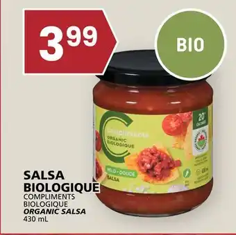 Rachelle-Bery Grocery COMPLIMENTS BIOLOGIQUE ORGANIC SALSA offer
