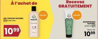 Rachelle-Bery Grocery MALTÉ NATURAL BODY WASH offer