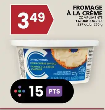 Rachelle-Bery Grocery COMPLIMENTS CREAM CHEESE offer