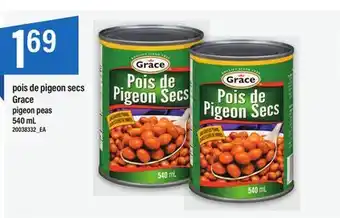 Maxi POIS DE PIGEON SECS GRACE PIGEON PEAS offer