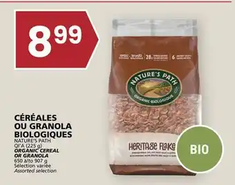 Rachelle-Bery Grocery NATURE'S PATH ORGANIC CEREAL OR GRANOLA offer