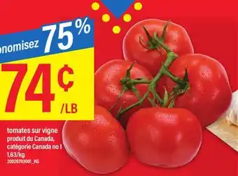 Maxi TOMATES SUR VIGNE, 1,63/kg offer