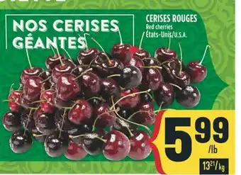 Marché Adonis CERISES ROUGES offer