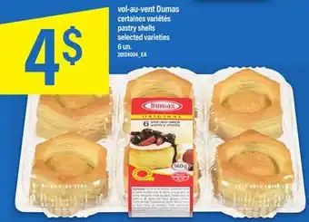 Maxi VOL-AU-VENT DUMAS, 6 un offer