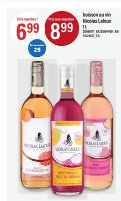 Maxi BOISSON AU VIN NICOLAS LALOUX, 1 L offer
