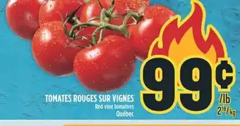 Marché Adonis TOMATES ROUGES SUR VIGNES offer