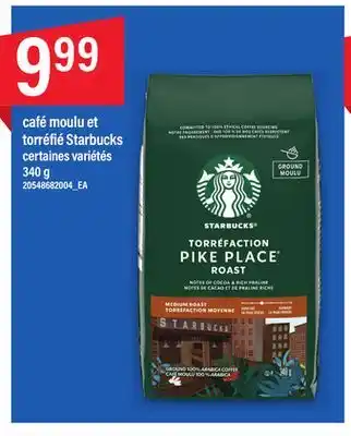 Maxi CAFÉ MOULU ET TORRÉFIÉ STARBUCKS offer