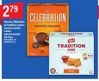 Maxi BISCUITS CÉLÉBRATION OU TRADITION LECLERC offer