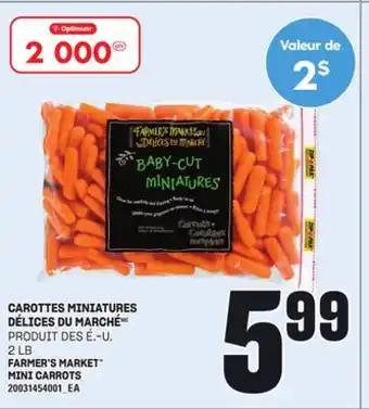 Provigo CAROTTES MINIATURES DÉLICES DU MARCHÉ offer