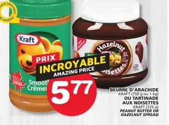 Marches Tradition KRAFT PEANUT BUTTER OR HAZELNUT SPREAD offer