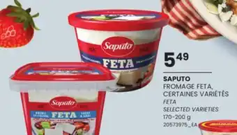Provigo SAPUTO FROMAGE FETA, 170-200 G offer