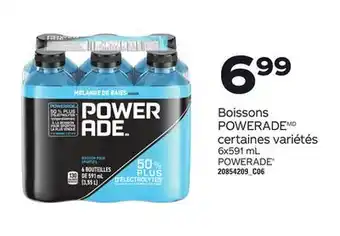 Provigo Boissons POWERADE, 6x591 mL offer