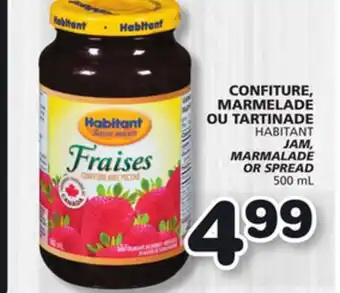 Marches Tradition HABITANT JAM, MARMALADE OR SPREAD offer