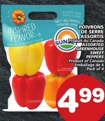 Marches Tradition ASSORTED GREENHOUSE SWEET PEPPERS offer