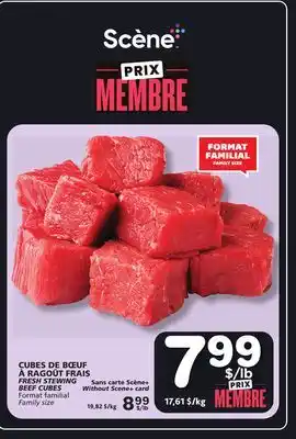 Marches Tradition FRESH STEWING BEEF CUBES offer
