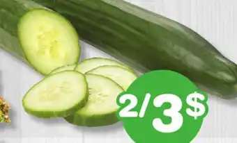 Marches Tradition SEEDLESS CUCUMBER offer