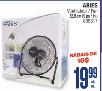 Jean Coutu ARIES Fan offer