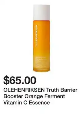 Sephora OLEHENRIKSEN Truth Barrier Booster Orange Ferment Vitamin C Essence offer