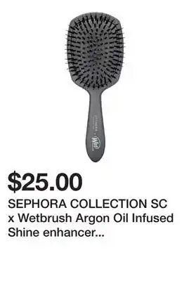 Sephora SEPHORA COLLECTION SC x Wetbrush Argon Oil Infused Shine enhancer Hair Brush offer