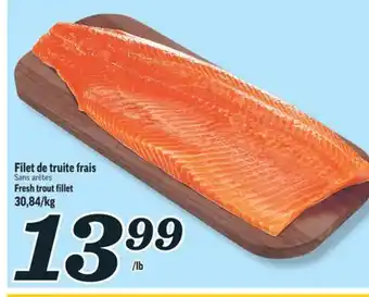 Marché Richelieu FILET DE TRUITE FRAIS | FRESH TROUT FILLET offer