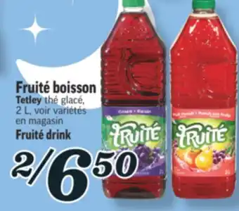Marché Richelieu FRUITÉ BOISSON | FRUITÉ DRINK offer