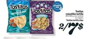 Marché Richelieu TOSTITOS CROUSTILLES TORTILLA | TOSTITOS TORTILLA CHIPS offer